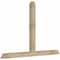 Ekena Millwork Portland Rough Sawn Timber Gable Bracket, Douglas Fir, 72"W x 48"H x 4"D x 4"F, 16/12 Pitch GBW072X48X0404POR00RDF - alternate 4